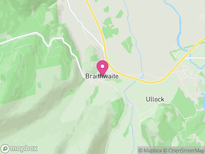 Map of Above Derwent, Cumberland