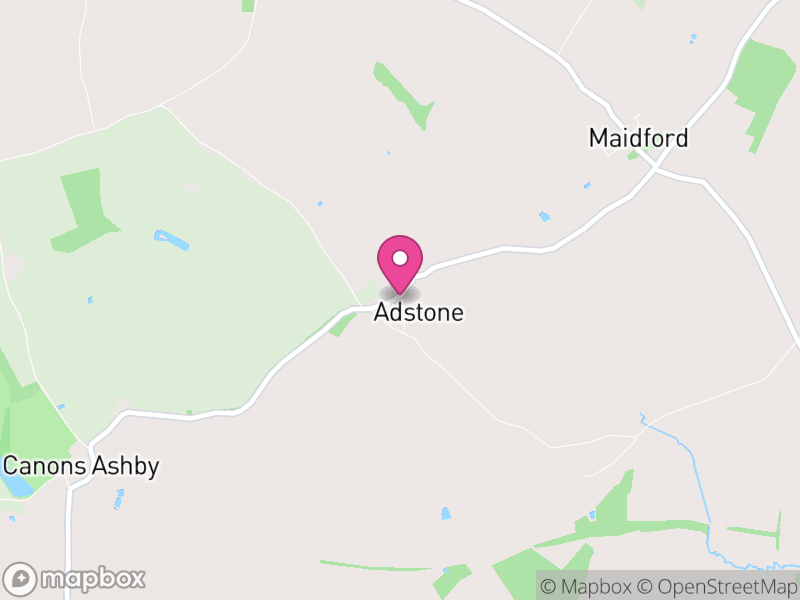 Map of Adstone, West Northamptonshire