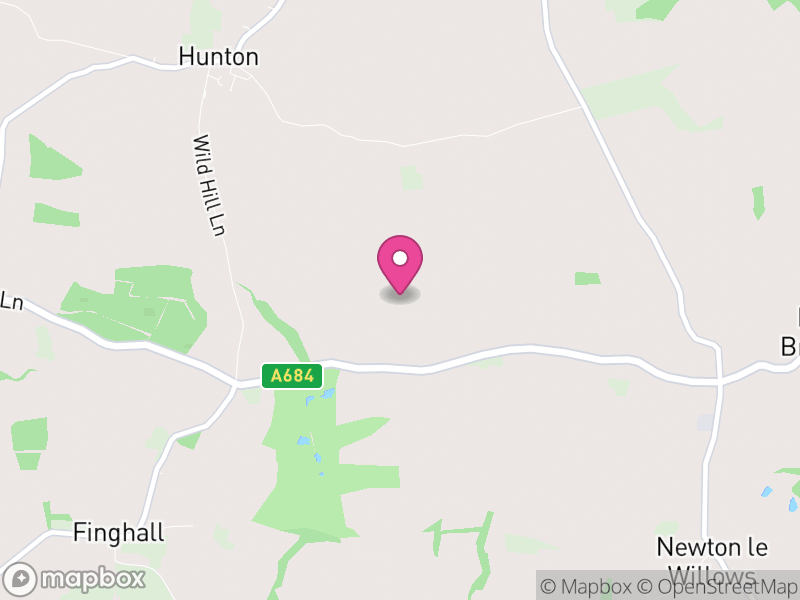 Map of Akebar, North Yorkshire