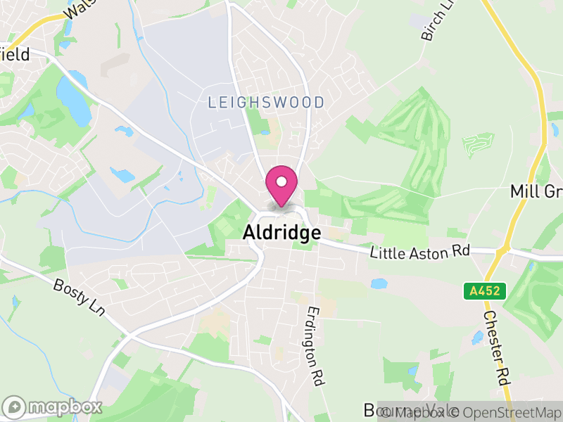 Map of Aldridge