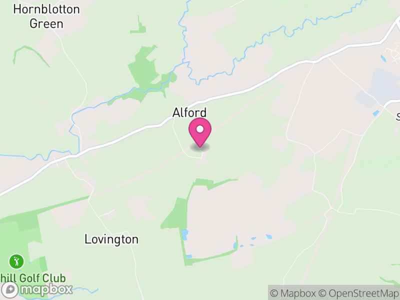 Map of Alford, Somerset