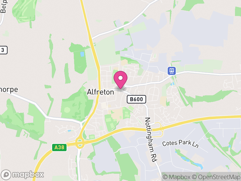 Map of Alfreton