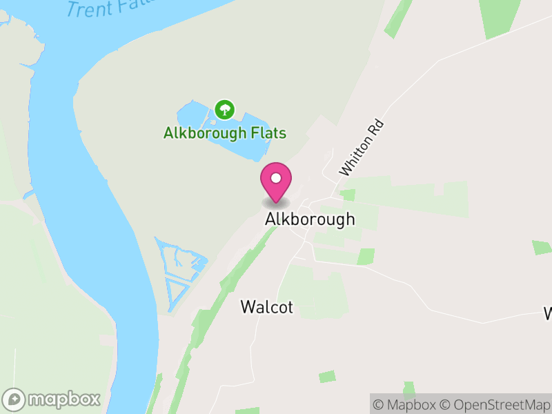Map of Alkborough, North Lincolnshire