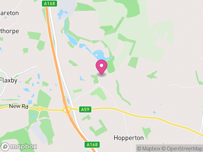 Map of Allerton Mauleverer with Hopperton, North Yorkshire
