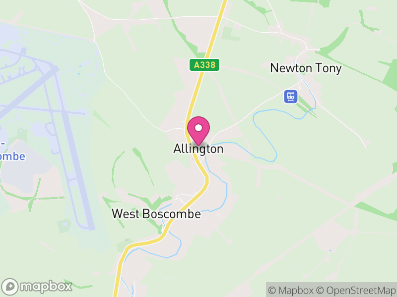 Map of Allington, Wiltshire