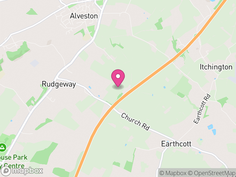 Map of Alveston, South Gloucestershire