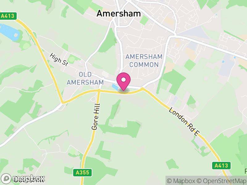 Map of Amersham and Villages Community Board, Buckinghamshire