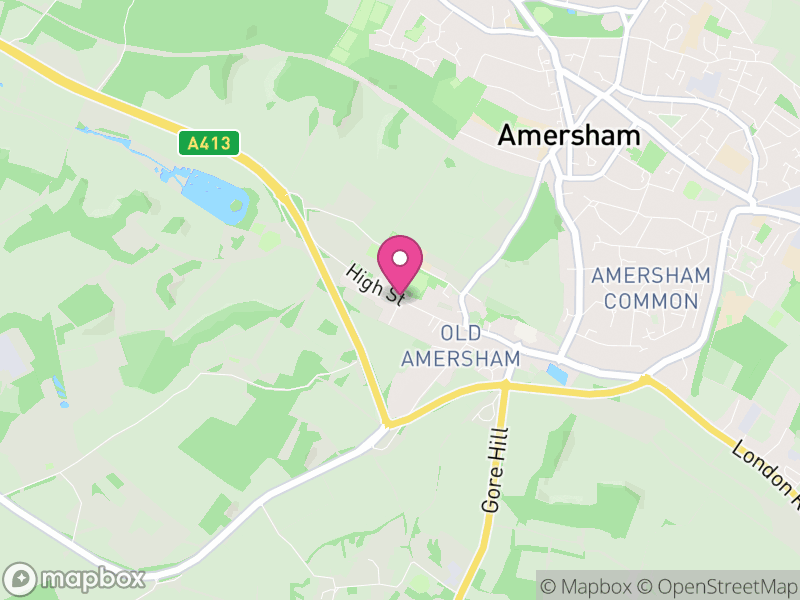 Map of Amersham, Amersham and Villages Community Board