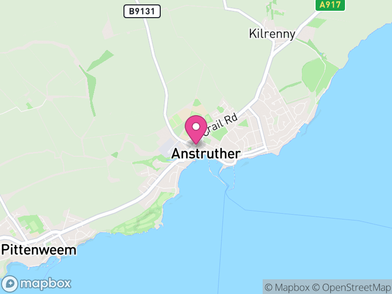Map of Anstruther