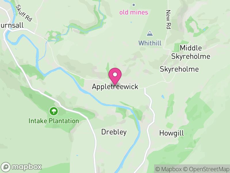 Map of Appletreewick, North Yorkshire