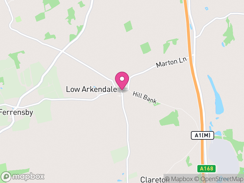 Map of Arkendale, North Yorkshire