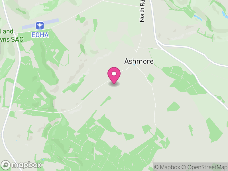 Map of Ashmore, Dorset