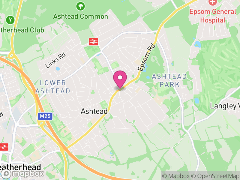Map of Ashtead