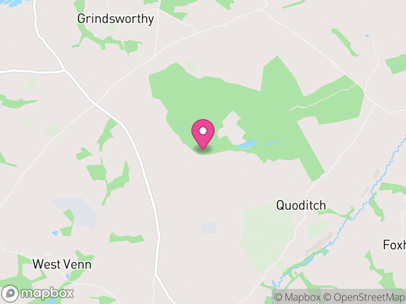 Map of Ashwater, Torridge