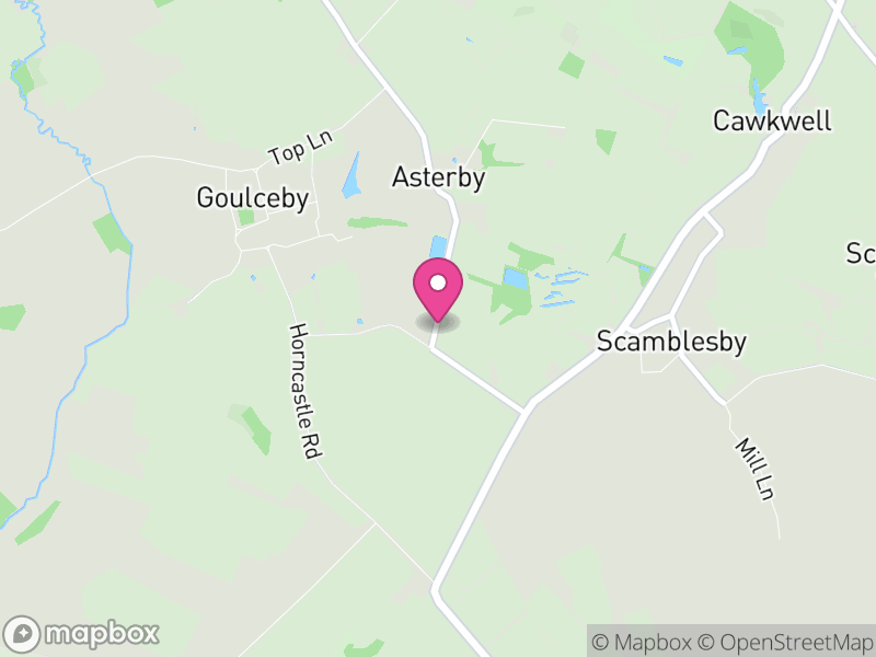 Map of Asterby, East Lindsey