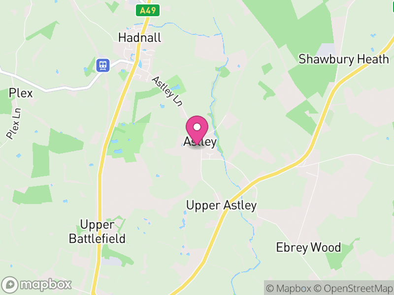 Map of Astley, England