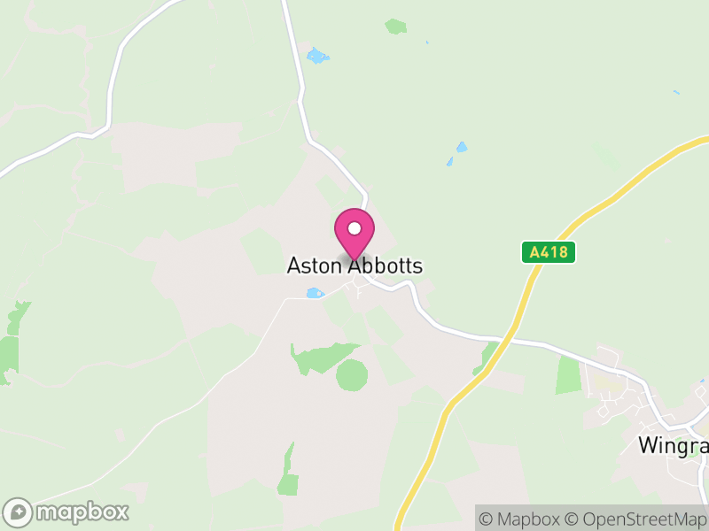 Map of Aston Abbotts, Buckinghamshire