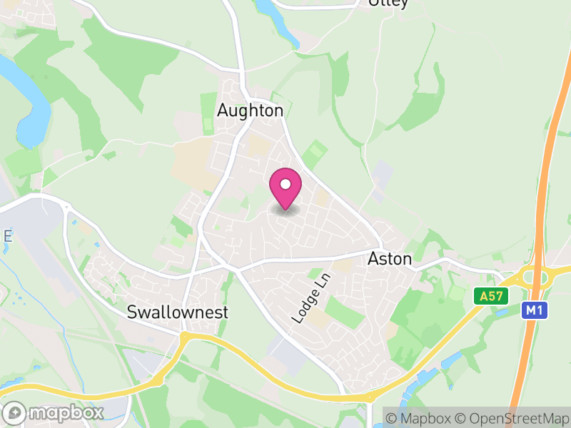 Map of Aston, Cheshire West and Chester