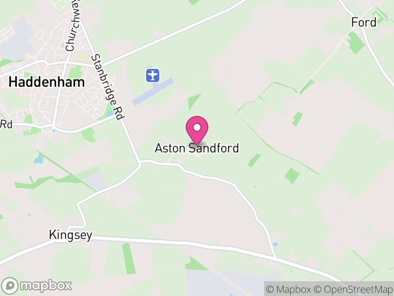 Map of Aston Sandford, Buckinghamshire