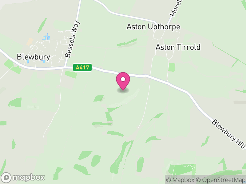 Map of Aston Upthorpe, South Oxfordshire