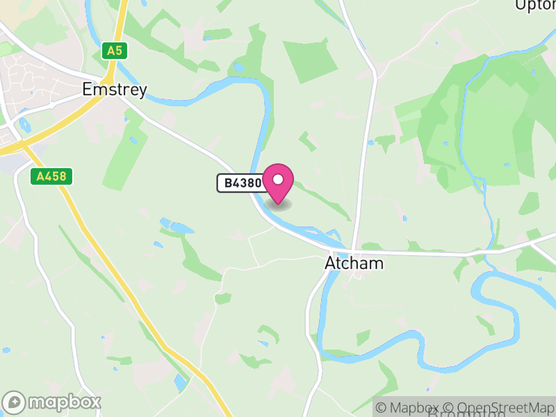 Map of Atcham, England