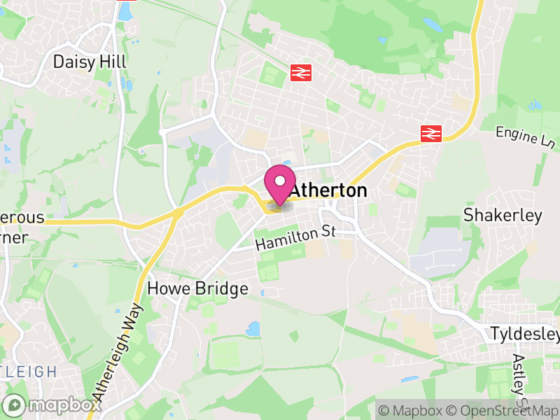 Map of Atherton