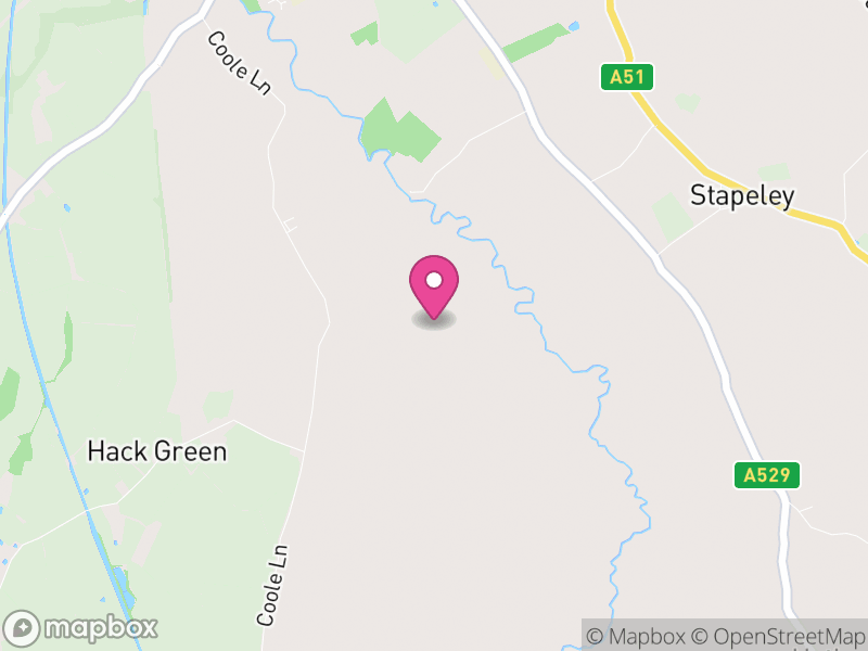 Map of Austerson, Cheshire East