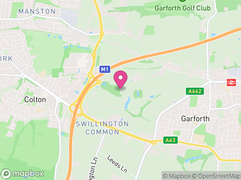 Map of Austhorpe, Leeds