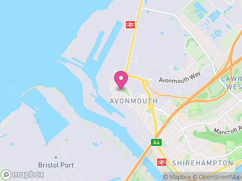 Map of Avonmouth
