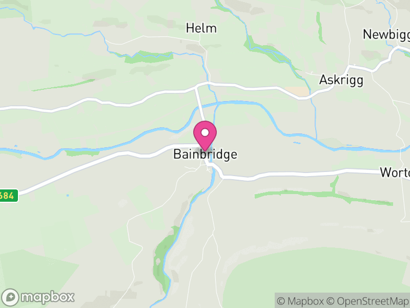 Map of Bainbridge, North Yorkshire