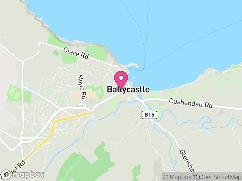 Map of Ballycastle