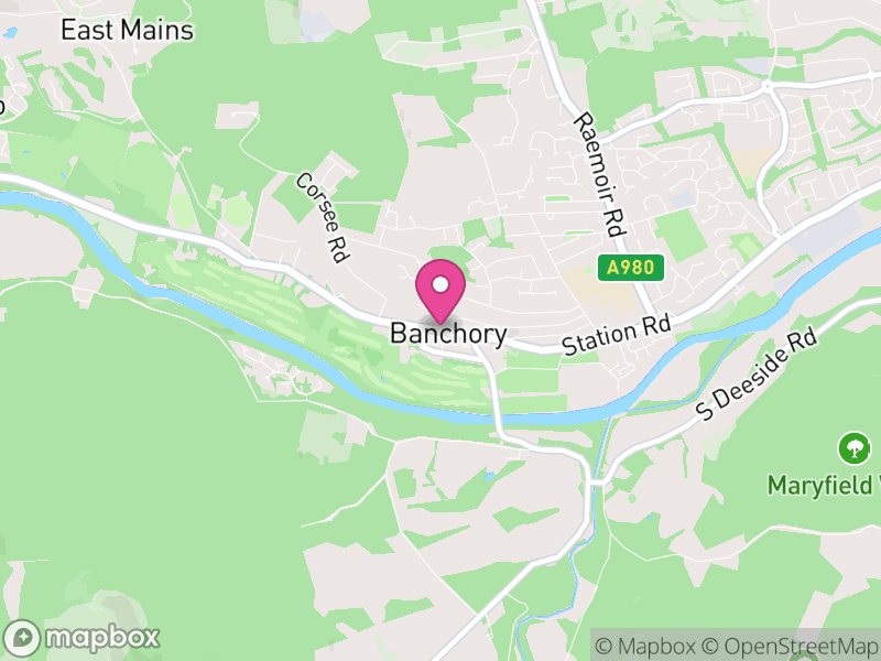 Map of Banchory