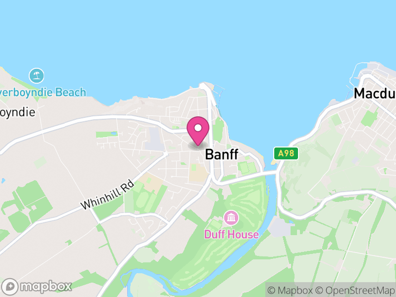 Map of Banff