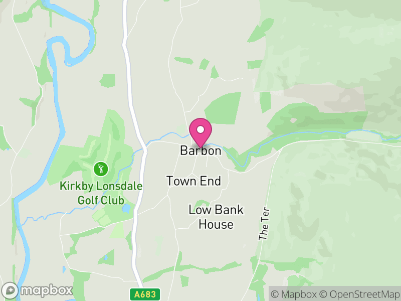 Map of Barbon, Westmorland and Furness