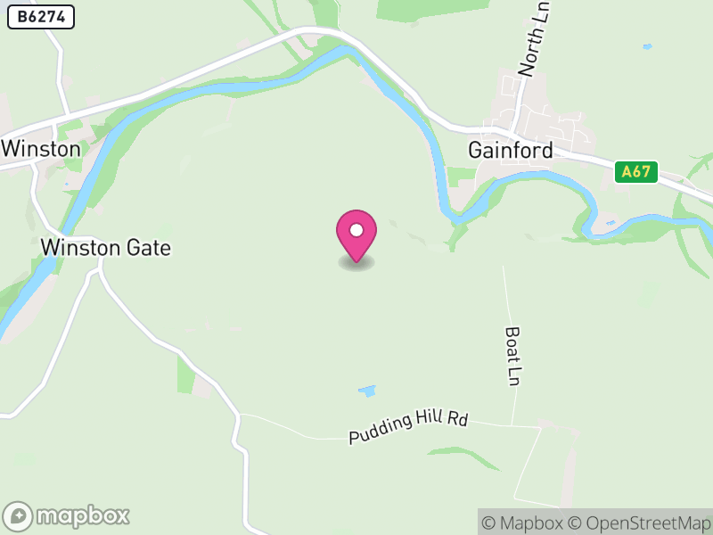 Map of Barforth, County Durham