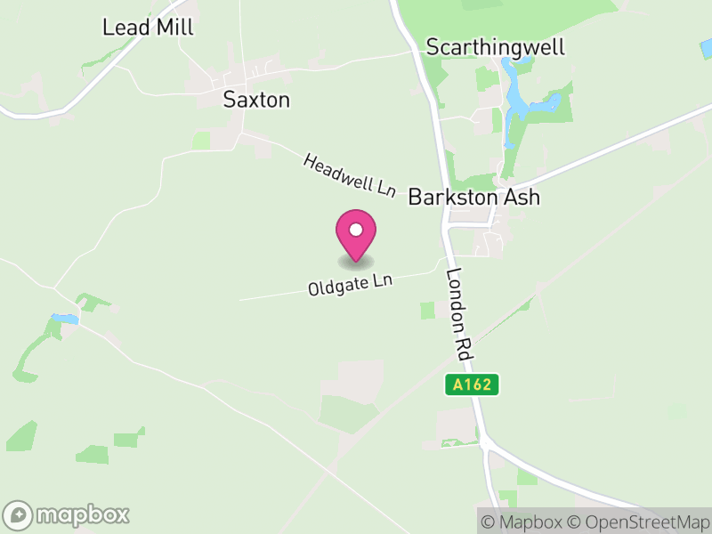 Map of Barkston Ash, North Yorkshire