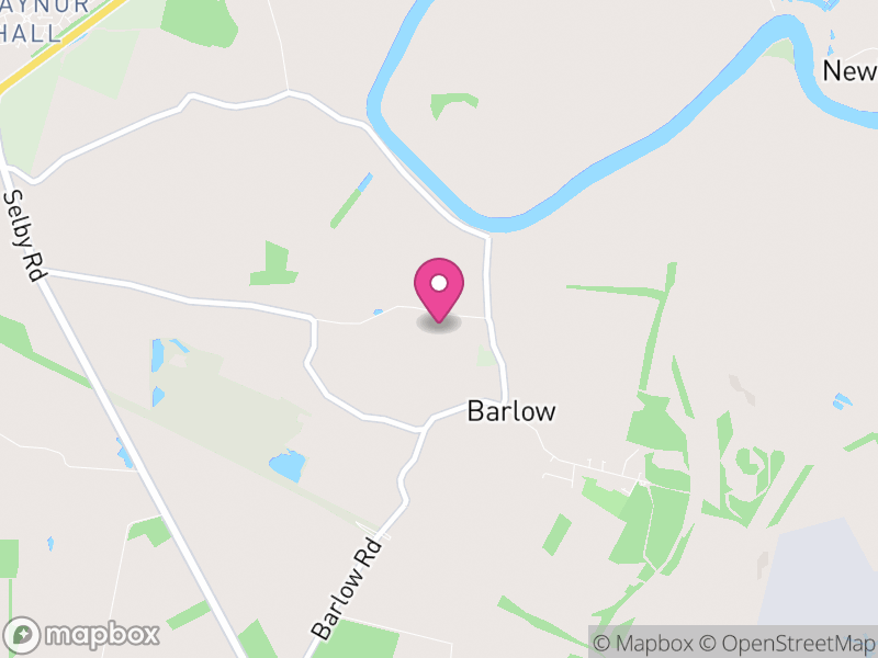 Map of Barlow, North Yorkshire