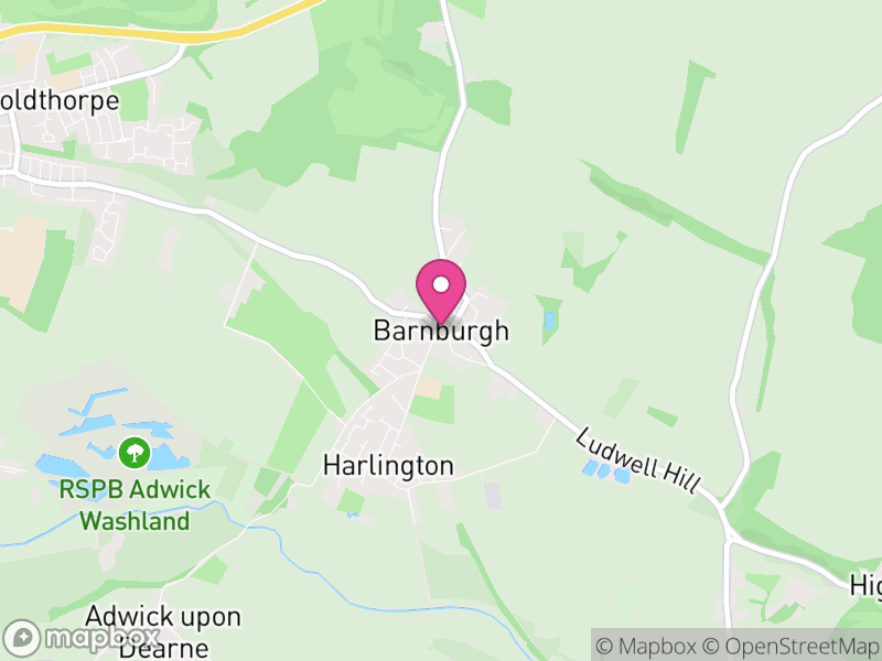 Map of Barnburgh, Doncaster