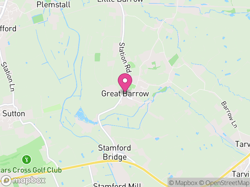 Map of Barrow, Cheshire West and Chester