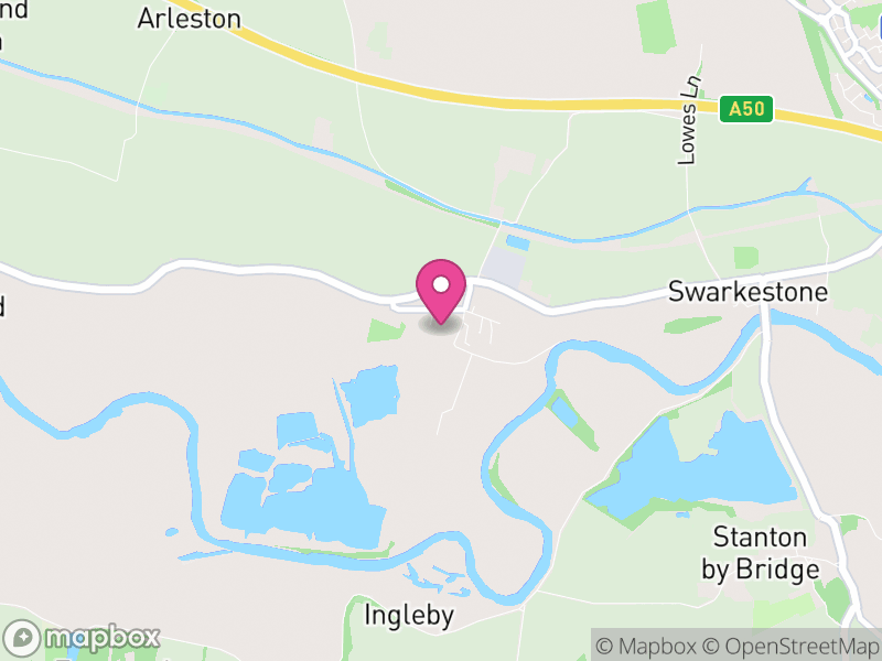 Map of Barrow upon Trent, South Derbyshire
