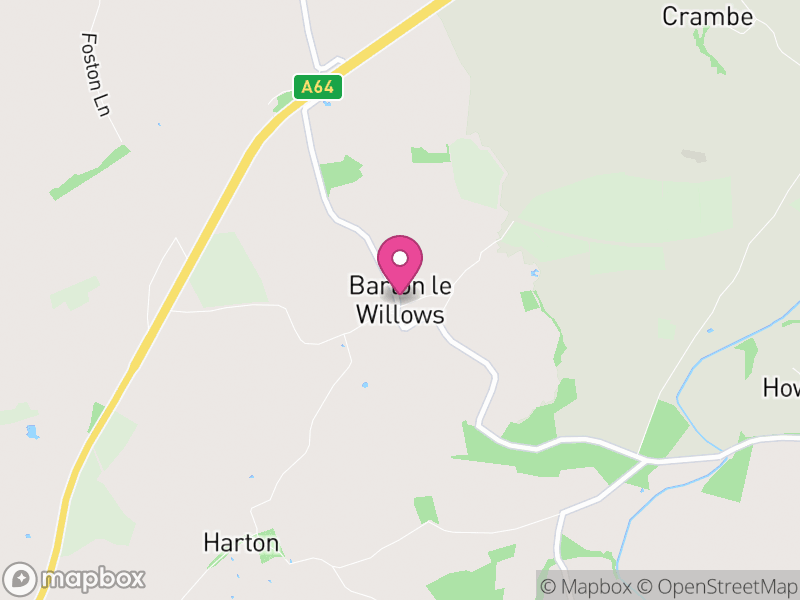 Map of Barton-le-Willows, North Yorkshire