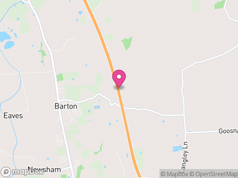 Map of Barton, Preston