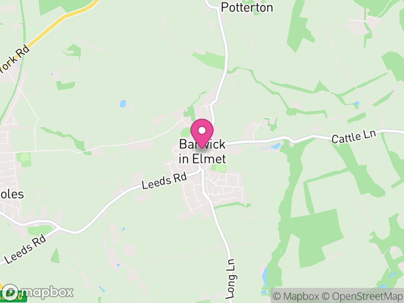 Map of Barwick in Elmet and Scholes, Leeds