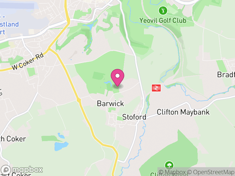 Map of Barwick, Somerset