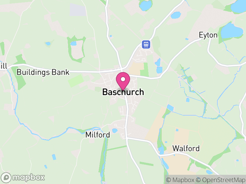 Map of Baschurch, England