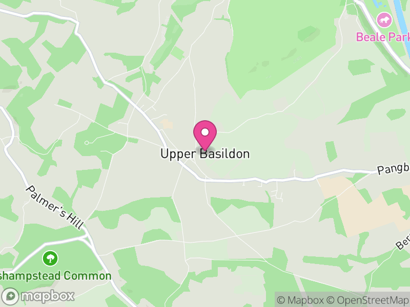 Map of Basildon, West Berkshire