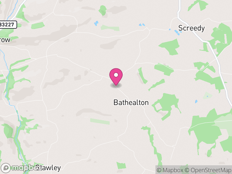 Map of Bathealton, Somerset