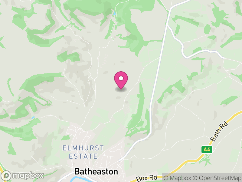 Map of Batheaston, Bath and North East Somerset