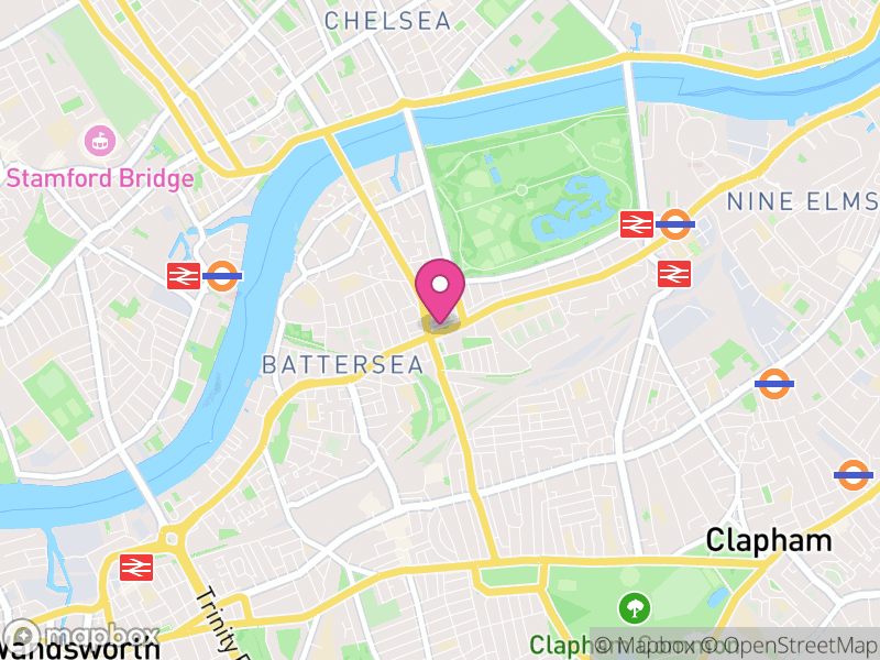 Map of Battersea