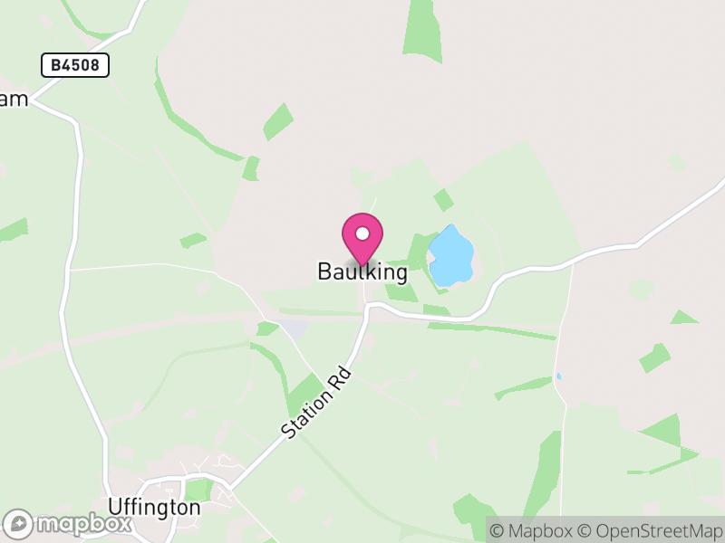 Map of Baulking, Vale of White Horse